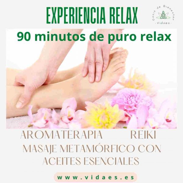 experiencia relax aromaterapia reiki
